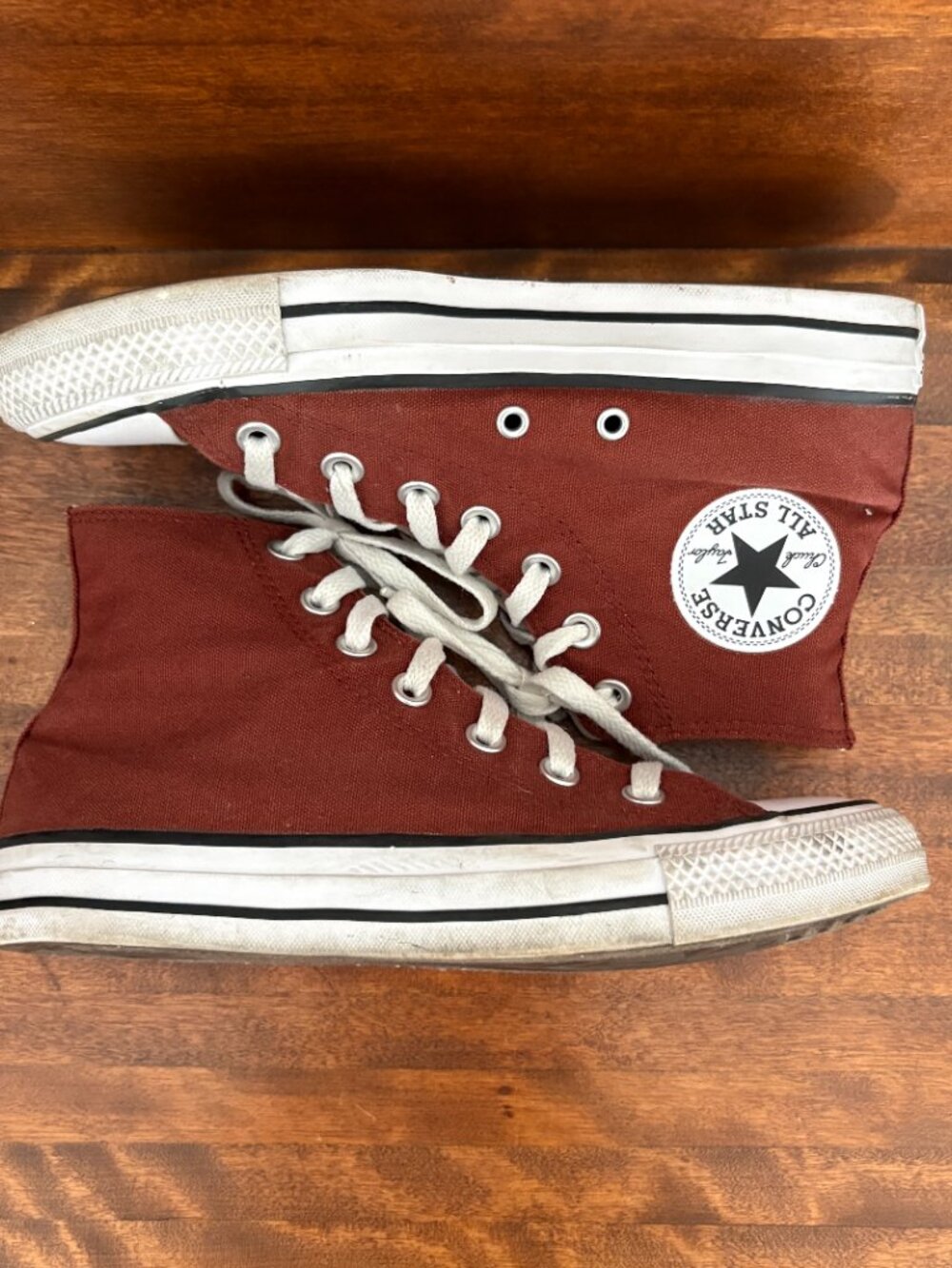 Converse Chuck Taylor All Star High Top Rosewood Brown Retro Y2K Skater M5 W7 - Picture 4 of 8